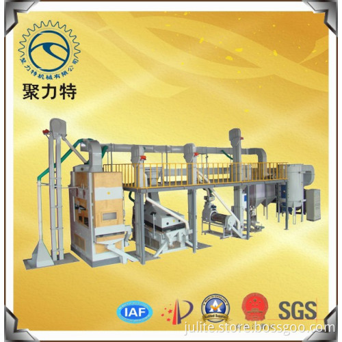 Corn processing line